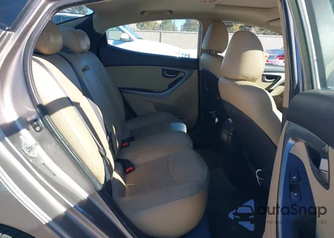 2011 Hyundai Elantra Limited из США, поврежденный, VIN 5NPDH4AE0BH001277